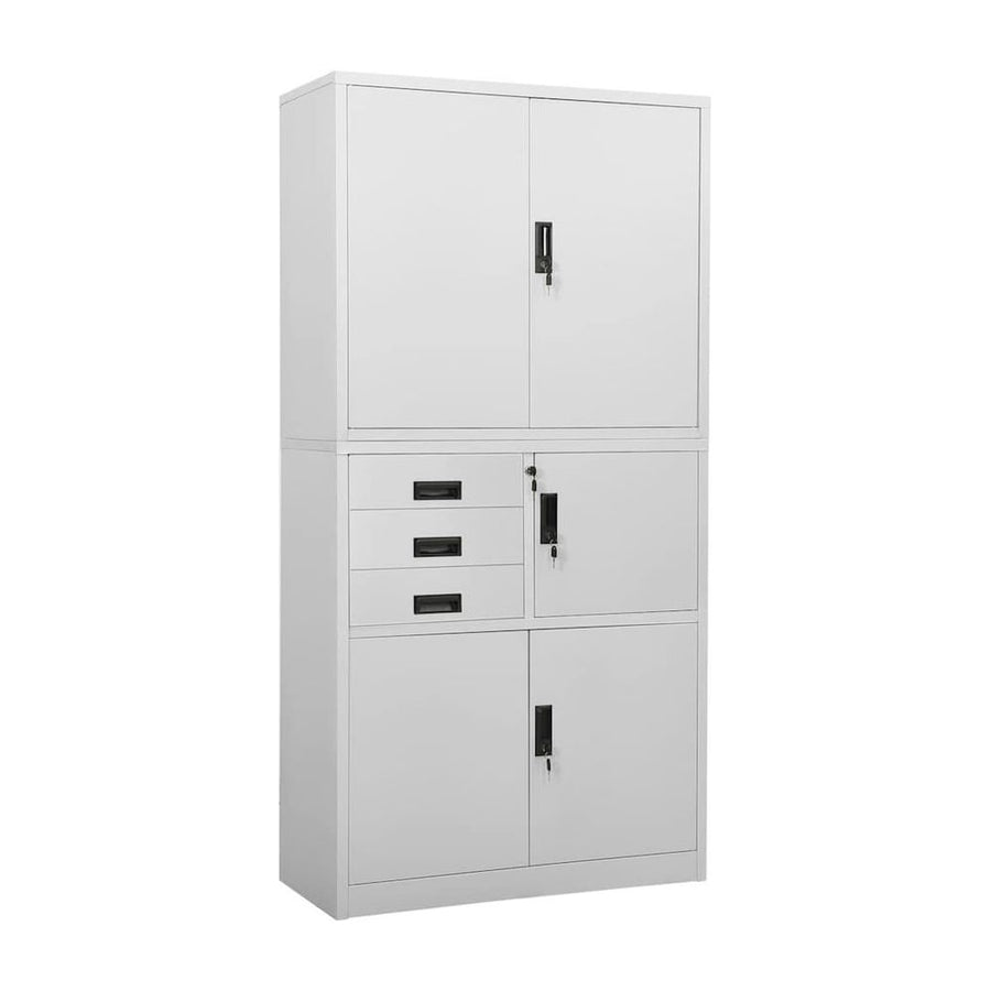 Office Cabinet Light Grey