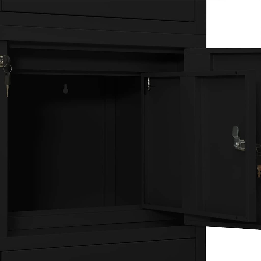 Office Cabinet Black, image 6