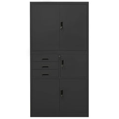 Office Cabinet Anthracite, image 2