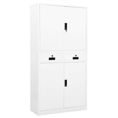 Office Cabinet in White