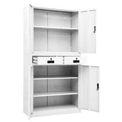 Office Cabinet White, image 6