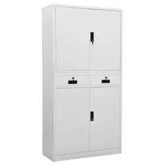 Office Cabinet in Light Grey