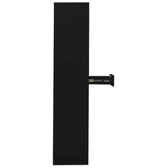 vidaXL Office Cabinet | Black | Steel | 90 x 40 x 180 cm | Office Cabinet 4