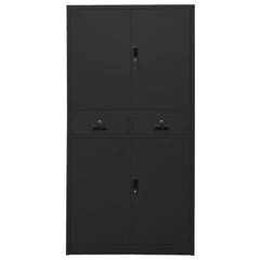 vidaXL Office Cabinet | Anthracite | Steel | Large | Office Cabinet 2