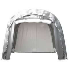 vidaXL Storage Tent 300x300 cm Steel Grey 2