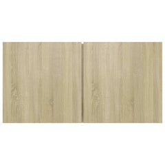 8 Piece TV Cabinet Set Engineered Wood Width 120 cm Sonoma oak