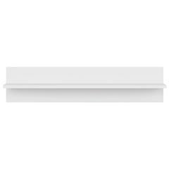 vidaXL Wall Shelf 4 pcs White 80x11.5x18 cm Engineered Wood 4