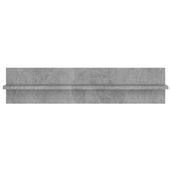 vidaXL Wall Shelf 4 pcs Concrete Grey 80x11.5x18 cm Engineered Wood 4