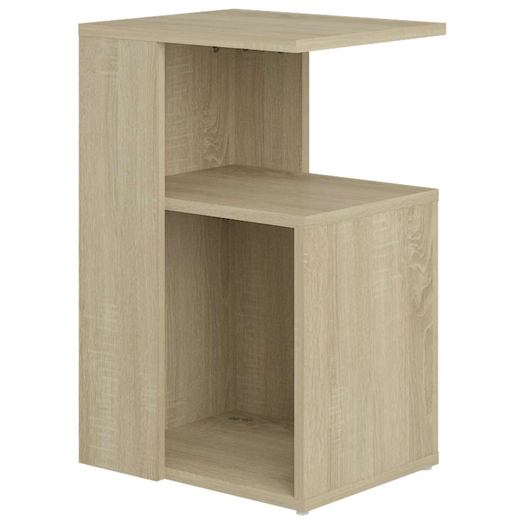 vidaXL Side Table | Sonoma oak | Engineered wood | Compact | Side Table 2