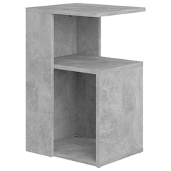 vidaXL Side Table | Concrete grey | Engineered wood | Medium | Side Table 2