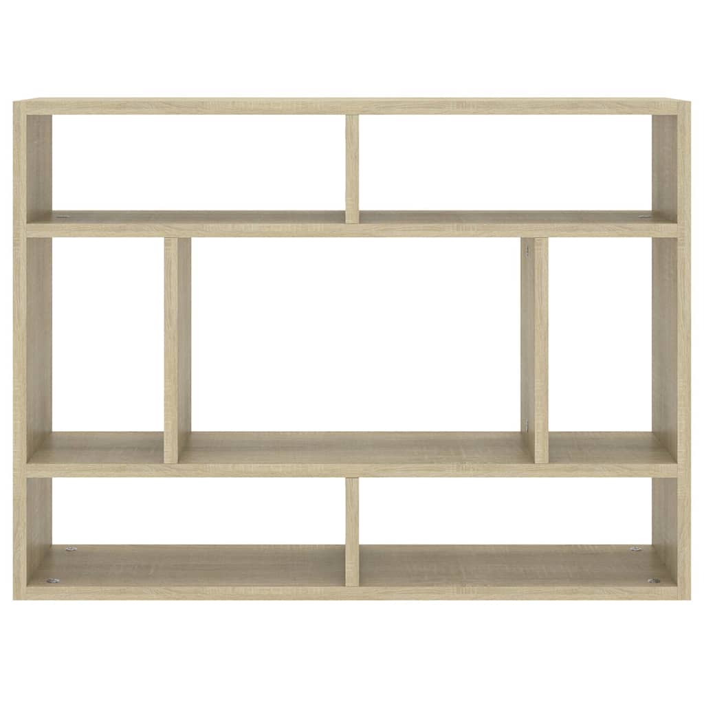 vidaXL Wall Shelf | Sonoma oak | Engineered wood | Medium | Wall mounting 4