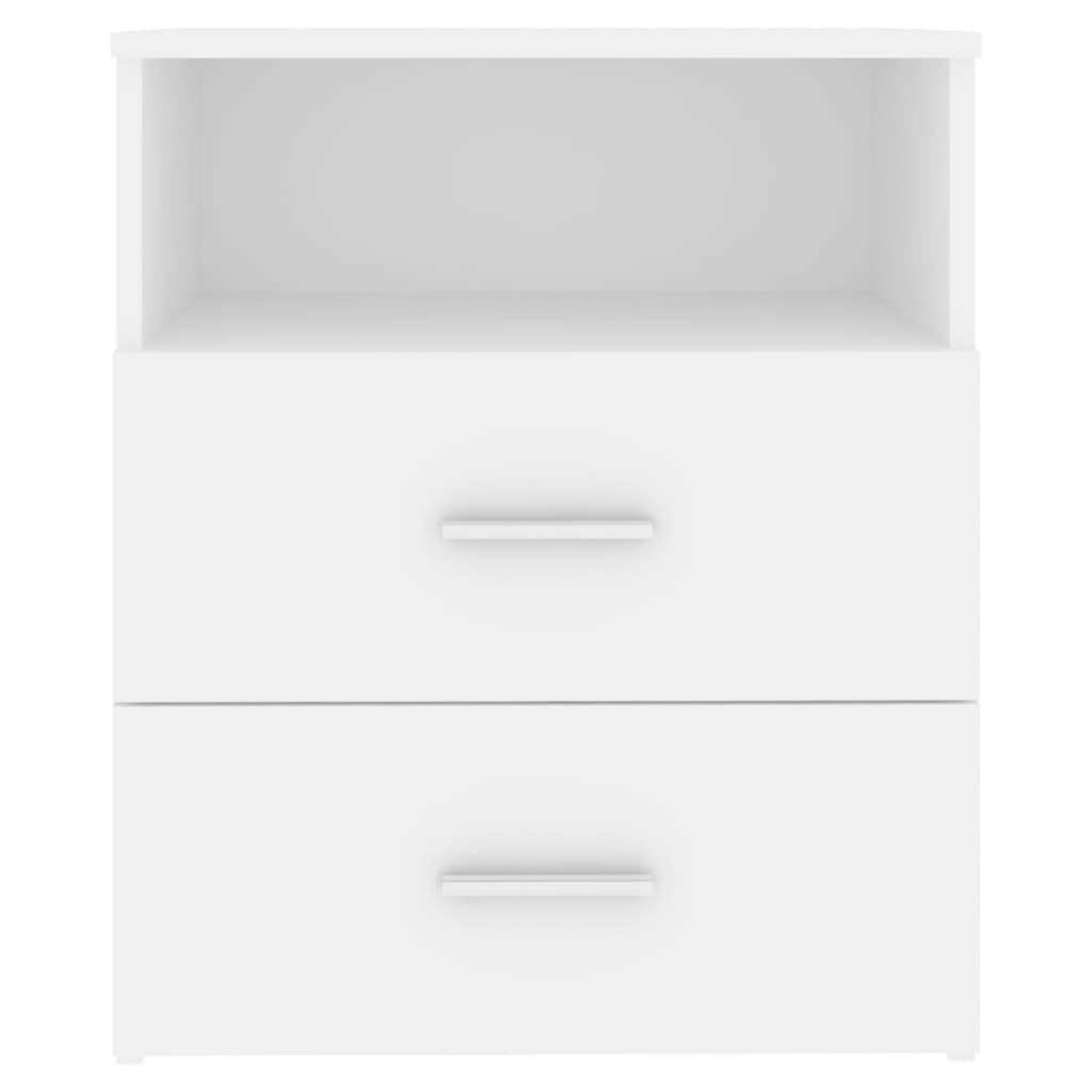 803273 vidaXL Bed Cabinets 2 pcs White 50x32x60 cm 6