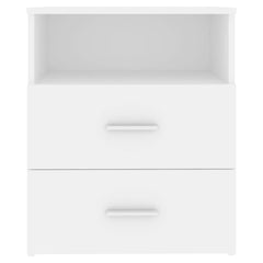 803273 vidaXL Bed Cabinets 2 pcs White 50x32x60 cm 6
