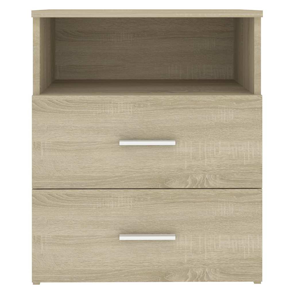 803278 vidaXL Bed Cabinet Sonoma Oak 50x32x60 cm 5