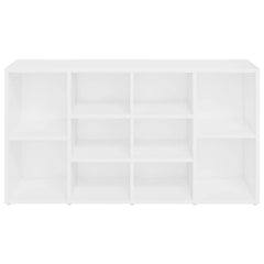 vidaXL Shoe Bench | White | Engineered wood | Medium | Shoe Bench | Rectangular 5