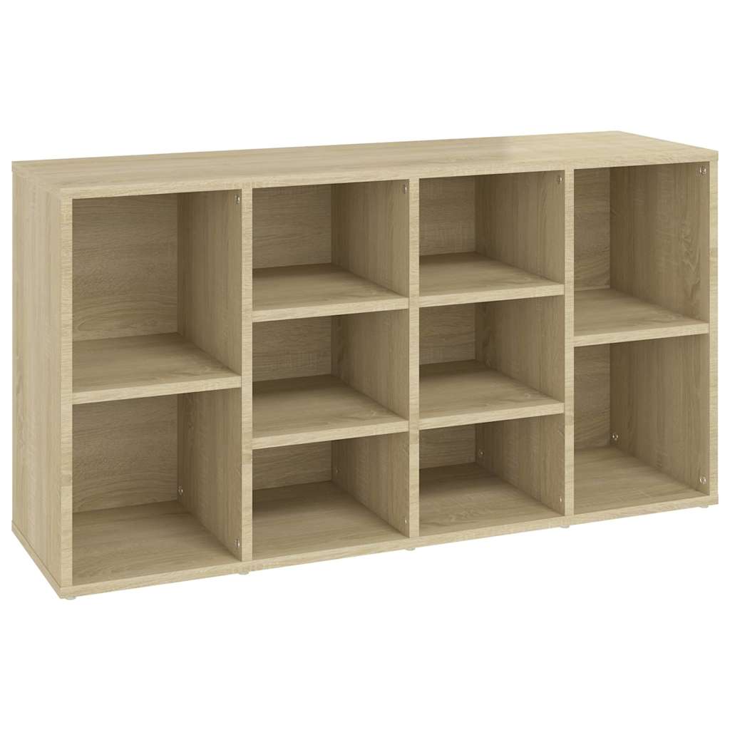 vidaXL Shoe Bench | Sonoma oak | Engineered wood | 103 x 30 x 54.5 cm 2