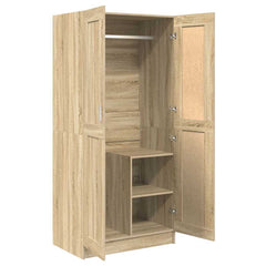Wardrobe 82,5x51,5x180 cm Engineered Wood Sonoma oak