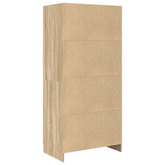 Wardrobe 82,5x51,5x180 cm Engineered Wood Sonoma oak