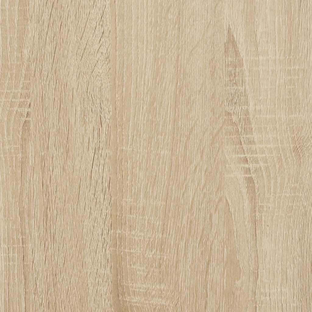 vidaXL Dining Table Sonoma Oak 140x74.5x76 cm Engineered Wood 6