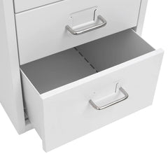 vidaXL Mobile File Cabinet | Grey | Metal | Medium | Storage 6