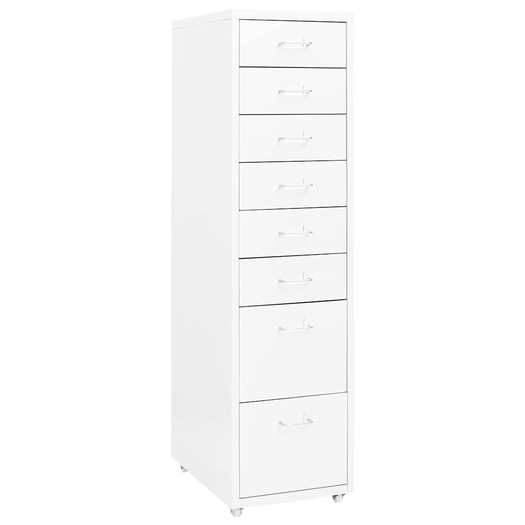 vidaXL Mobile File Cabinet 28x41x69 cm Metal