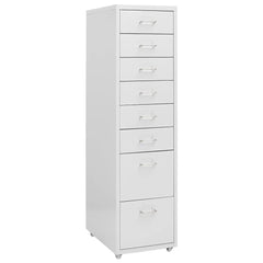 vidaXL Mobile File Cabinet 28x41x69 cm Metal
