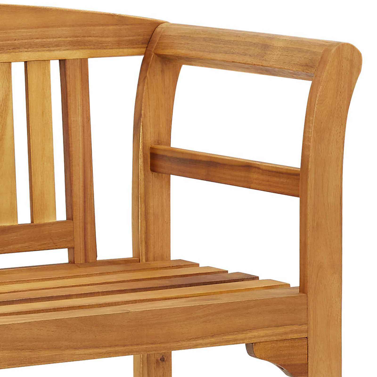 316497 vidaXL Garden Bench 114 cm Solid Acacia Wood 5