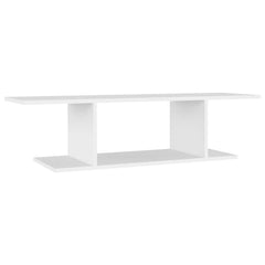 vidaXL TV Cabinet | White | Engineered wood | 103x30x26.5 cm | TV Cabinet 2