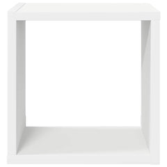 vidaXL Wall Cube Shelves 2 pcs White 26x15x26 cm 6