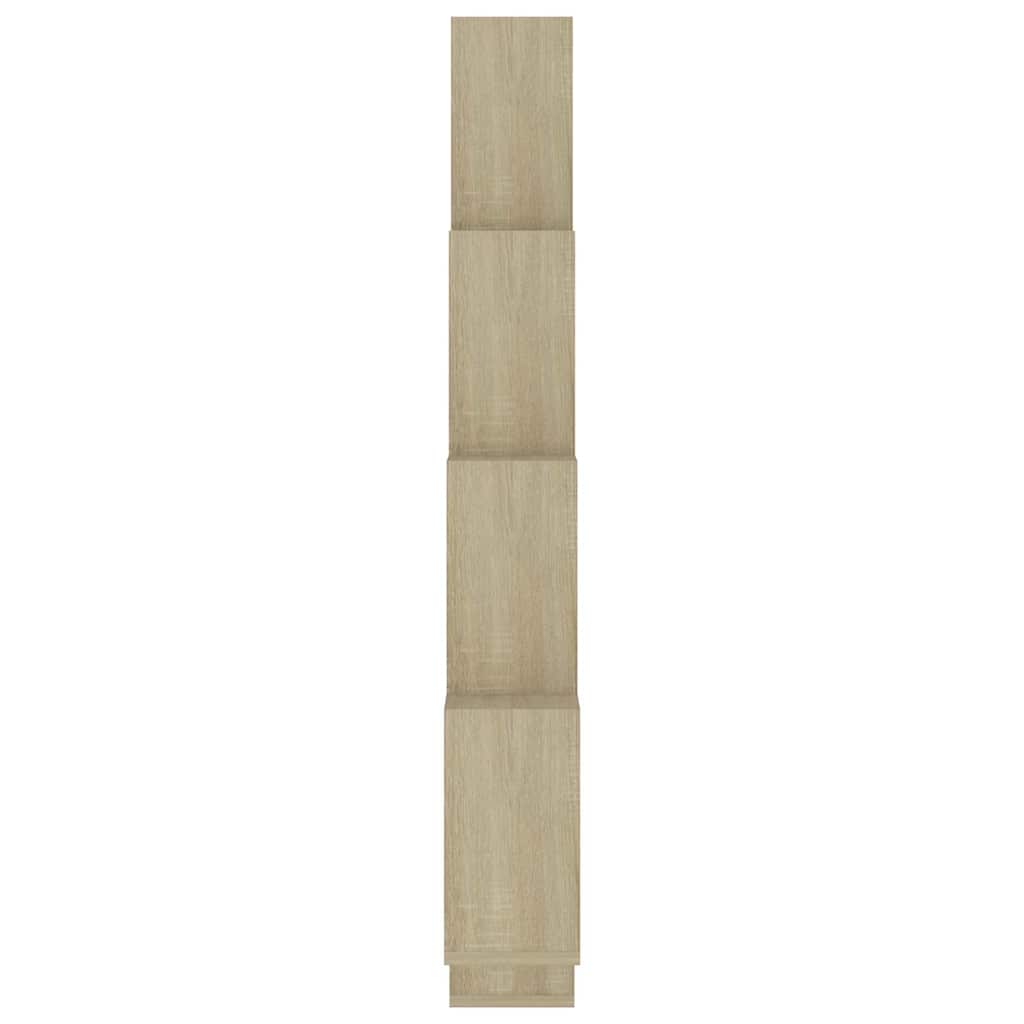 vidaXL Wall Shelf | Sonoma Oak | Engineered Wood | Medium | Wall mounting 5