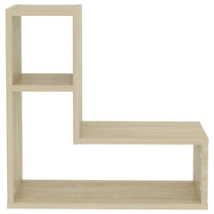 vidaXL Wall Shelf | Set of 2 | Sonoma oak | Engineered wood | 50x15x50 cm 5