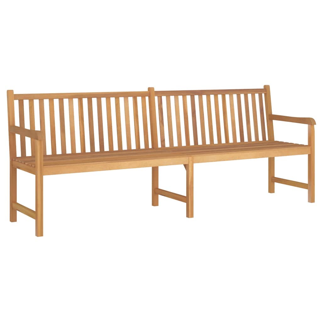 vidaXL Garden Bench 228 cm Solid Teak Wood 1