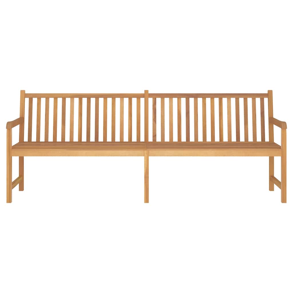 vidaXL Garden Bench 228 cm Solid Teak Wood 2
