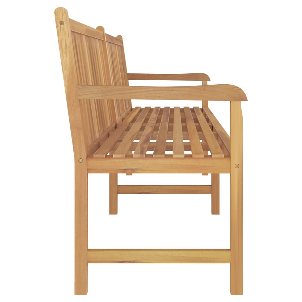vidaXL Garden Bench 228 cm Solid Teak Wood 3