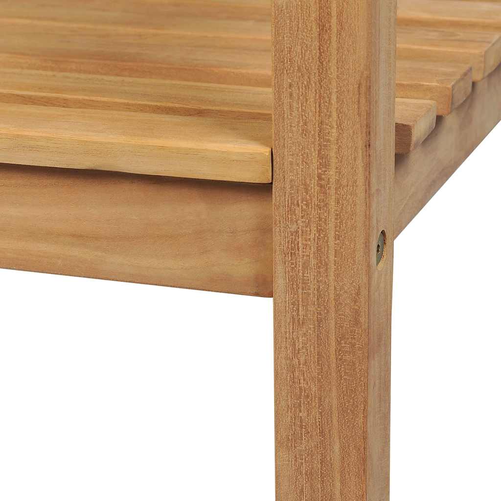 vidaXL Garden Bench 228 cm Solid Teak Wood 5