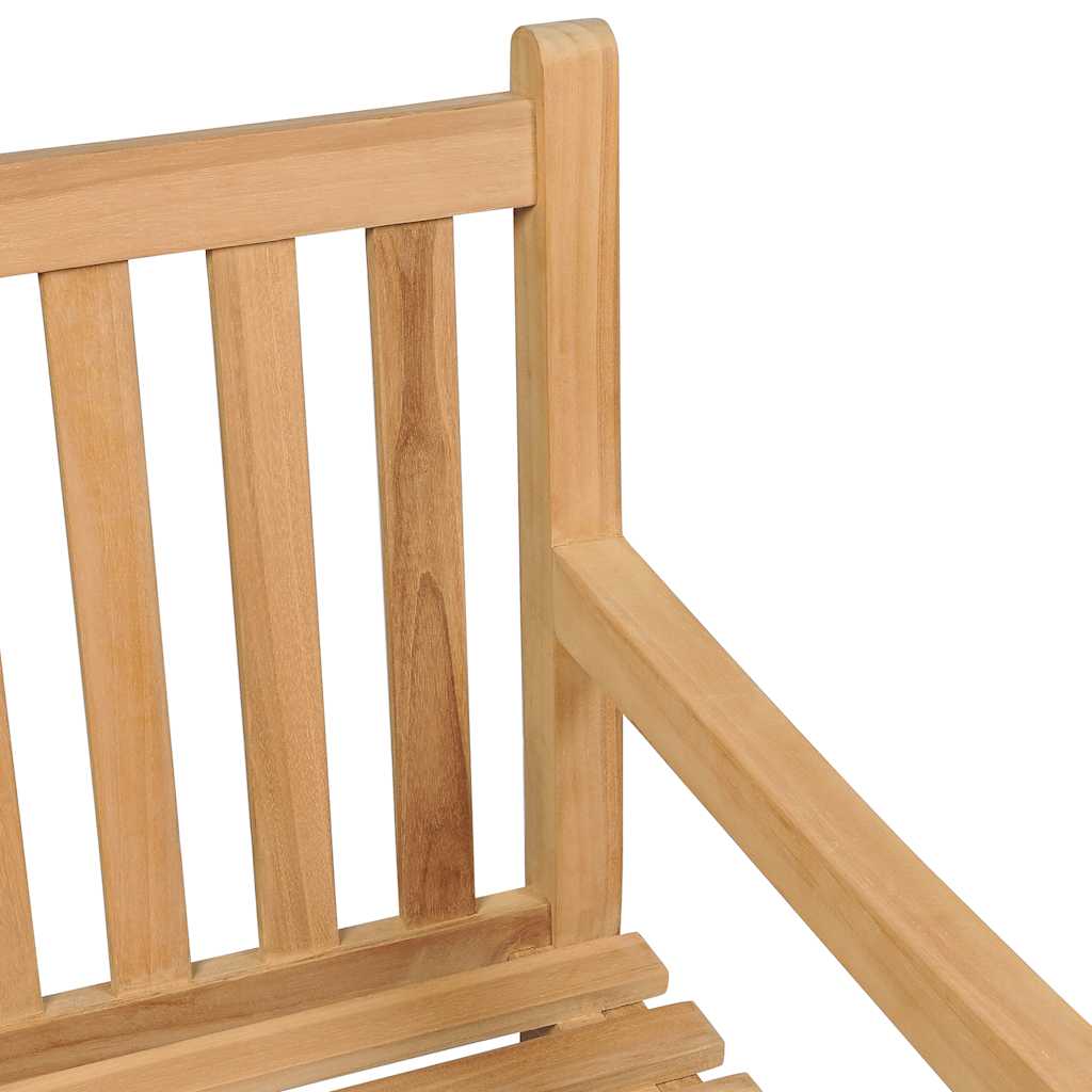 vidaXL Garden Bench 228 cm Solid Teak Wood 6