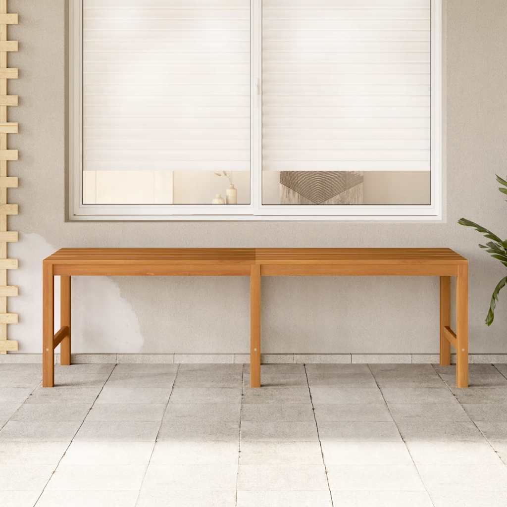 vidaXL Garden Bench 150 cm Solid Teak Wood 3