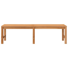 vidaXL Garden Bench 150 cm Solid Teak Wood 4