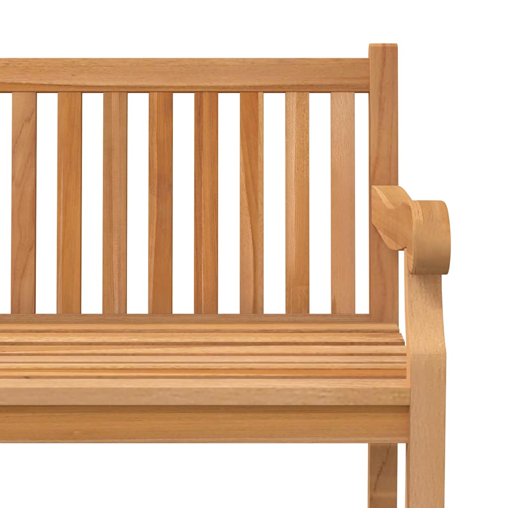 vidaXL Garden Bench 150 cm Solid Teak Wood 6