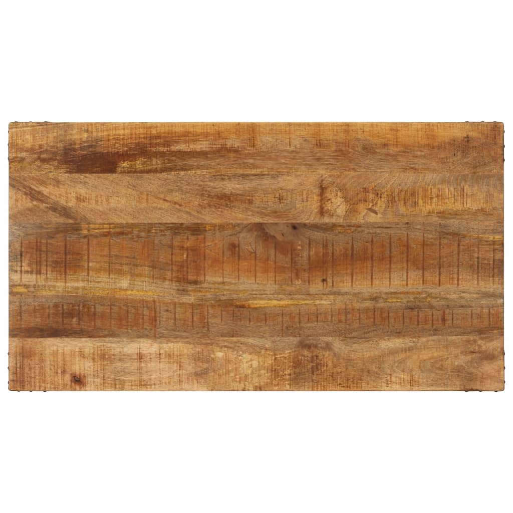 vidaXL Dining Table 110x60x76 cm Solid Wood Mango 4