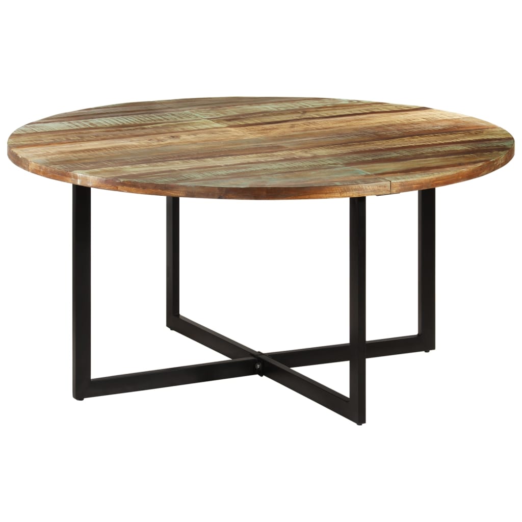 vidaXL Dining Table 150x75 cm Solid Wood Reclaimed 1