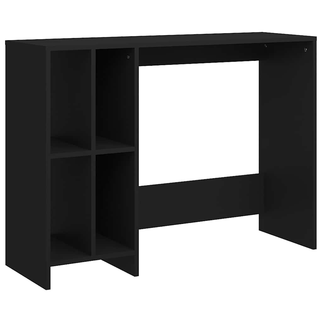 Notebook Desk 102,5x35x75 cm Engineered Wood Black