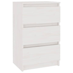 Bedside Cabinet Solid Wood Pine