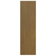 vidaXL Book Cabinet | Honey brown | Solid pinewood | Medium | Storage 6