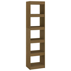 vidaXL Book Cabinet | Honey brown | Solid pinewood | Standard | Book Cabinet 2