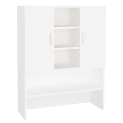 vidaXL Washing Machine Cabinet White 70.5x25.5x90 cm 2
