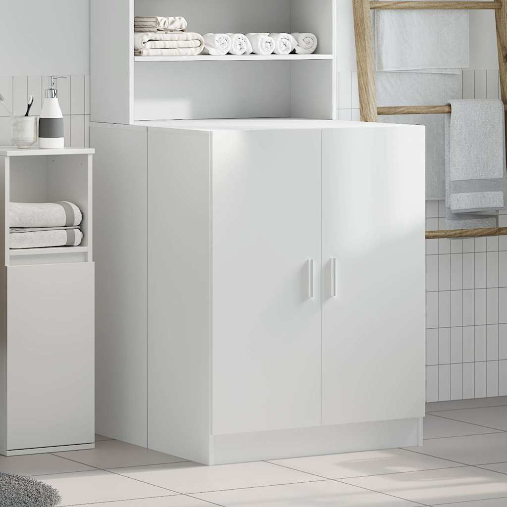 Washing Machine Cabinet 70,5x71,5x91,5 cm White