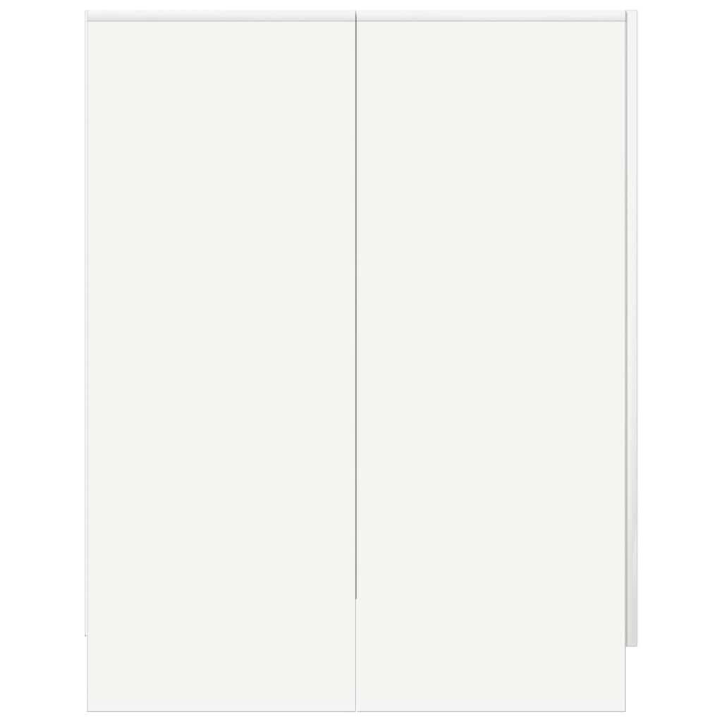 Washing Machine Cabinet 70,5x71,5x91,5 cm White