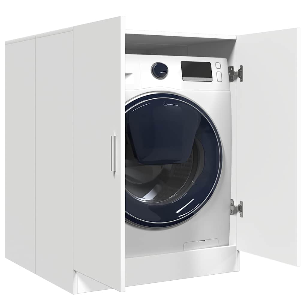 Washing Machine Cabinet 70,5x71,5x91,5 cm White
