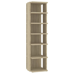 vidaXL Shoe Cabinet | Set of 2 | Sonoma oak | Engineered wood | Medium | Storage 4